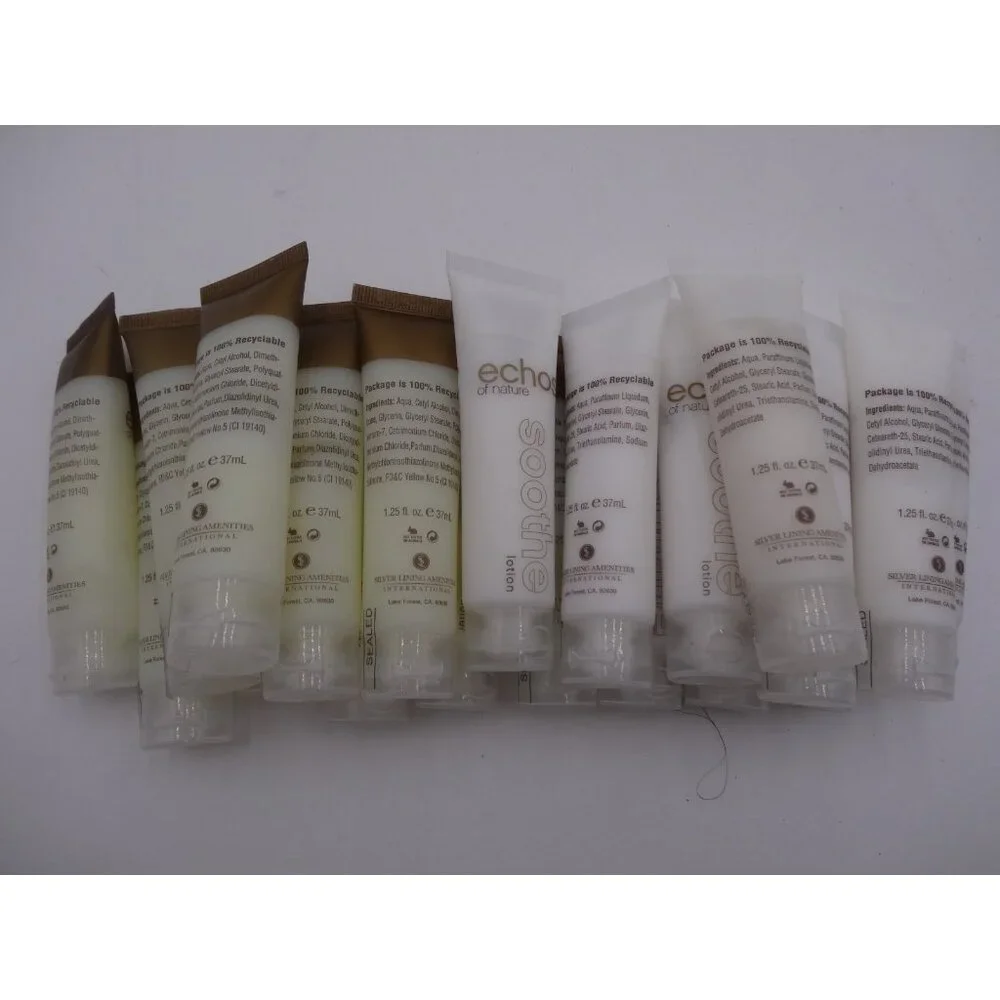 Echos of Nature 10 Pieces ‎ 1.25 oz Conditioner Travel size 10 Lotion NEW